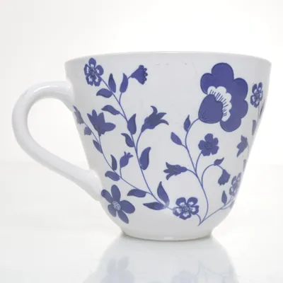 Mok (Wit, Blauw) van IKEA