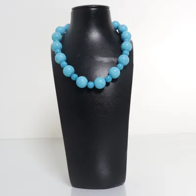 Necklace (Blue) Unknown metal