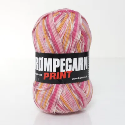 Garn (Rosa, Flerfärgad) från Bumbo