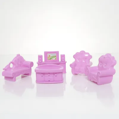 Dollhouse furniture (Purple)