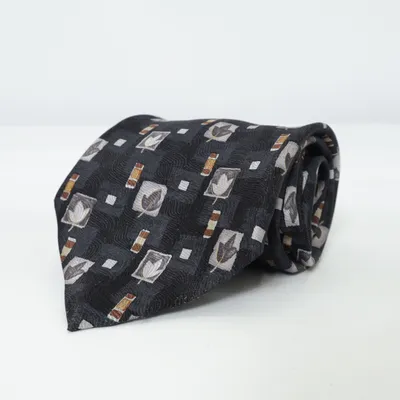 Tie (Black, Gray, Brown) from Scotchgard Silk