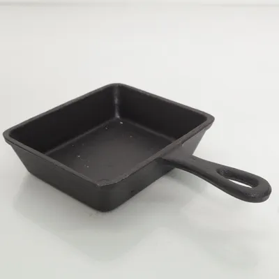 Gietijzeren koekenpan (Zwart)