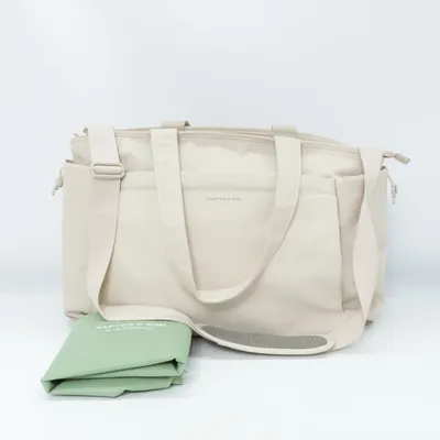 Weekend bag (Hellvi Sandstone) from Kapten & Son Polyurethane, Recycled polyester