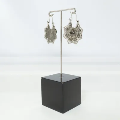 Boucles d'oreilles (Argent) Métal inconnu