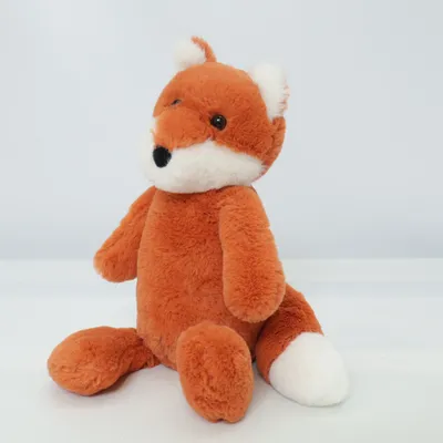 Zacht speeltje (Oranje, Wit) van Jellycat
