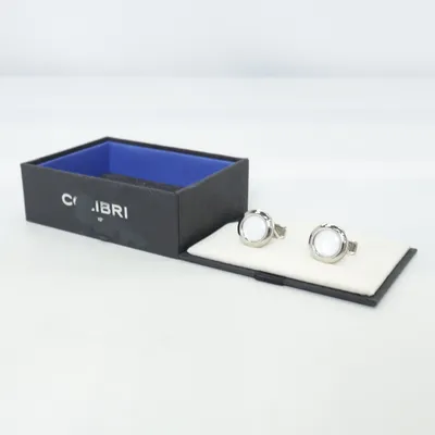 Manchetknopen (Zilver, Wit) van Colibri Onbekend materiaal