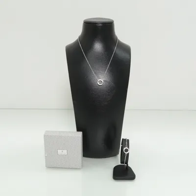 Smyckesset (Silverfärgad) från Edblad Okänd metall