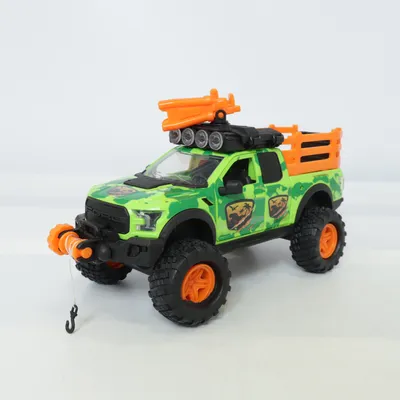 Leksaksbil (Grön, Orange, Svart) från Dickie Toys