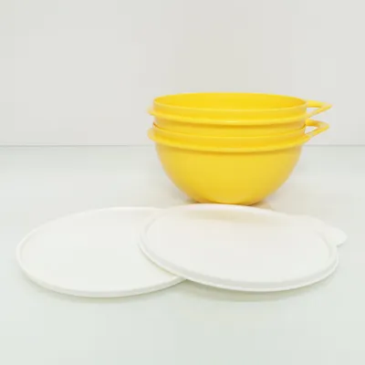 Schaal (Geel, Wit) van Tupperware