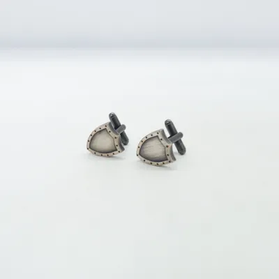 Manchetknopen (Zilver) Onbekend materiaal