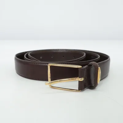 Ceinture (Marron) de Dents Cuir