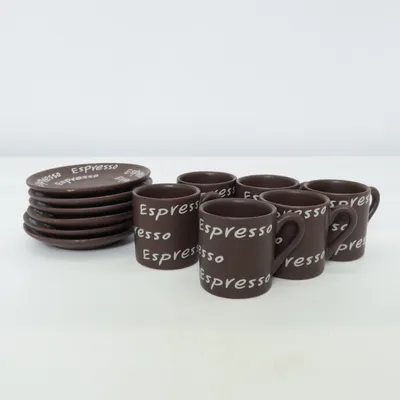 Ensemble de vaisselle (Marron) de Espresso