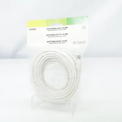 Coaxial cable (White) from OnOff