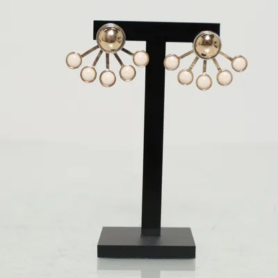 Oorbellen (Roze, Goud) Onbekend materiaal
