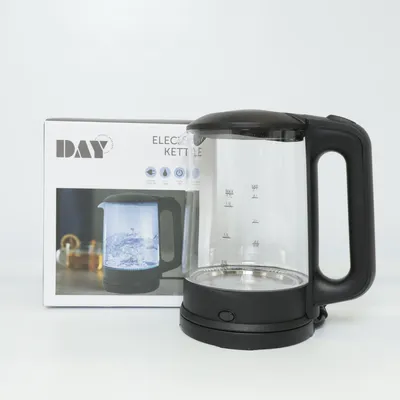 Vattenkokare (Svart, Transparent) från Day