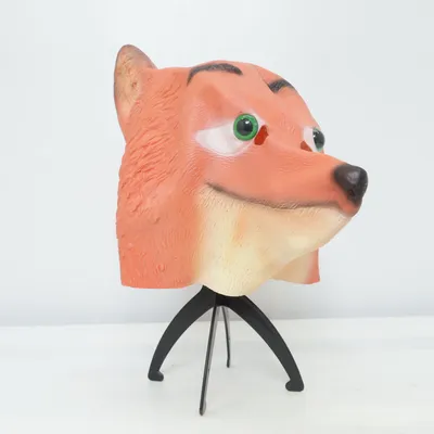 Masquerade mask (Orange, Beige, Multicolored)