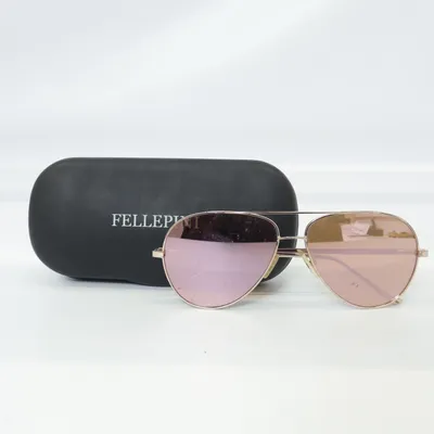 Solglasögon (Guldfärgad) från Fellepini