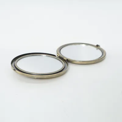 Pocket mirror (Gold, Multicolored) from Fossil