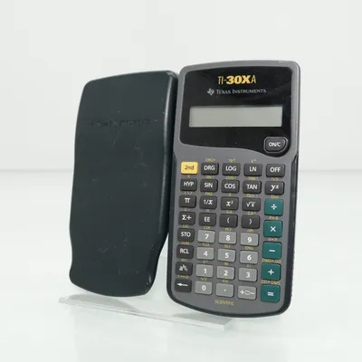 Lommeregner (TI-30XA) fra Texas Instruments