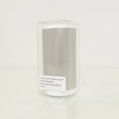 Dekorplast (Silverfärgad) från Cricut