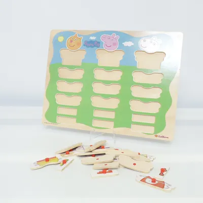 Jouet d'éveil (Peppa Pig Dressing Puzzle) de Eichhorn