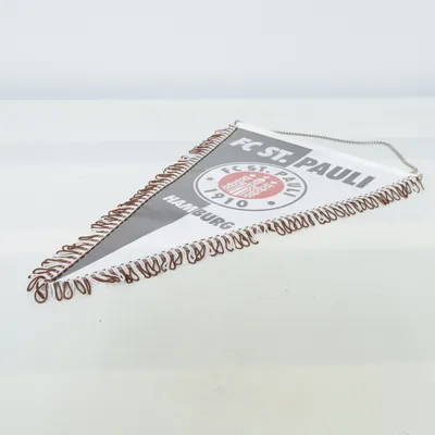 Flagga (Svart, Vit, Röd) från FC St.Pauli