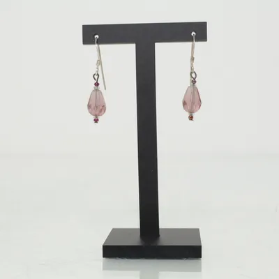 Örhängen (Rosa) Okänd metall