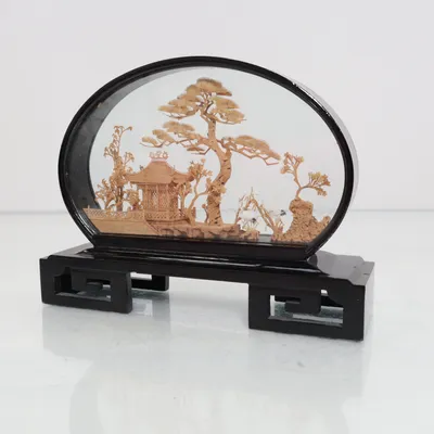 Wanddecoratie (Zwart, Beige)