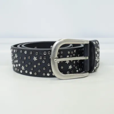 Belt (Black) Polyurethane, Leather