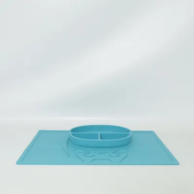 Set de vaisselle pour enfant (Bleu)