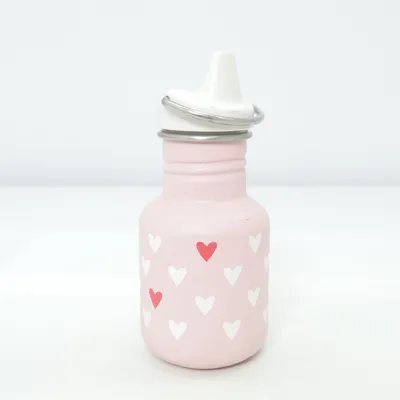 Vattenflaska (Rosa, Vit) från Klean Kanteen