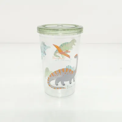 Drinking glass (Transparent, Multicolored) from H&M