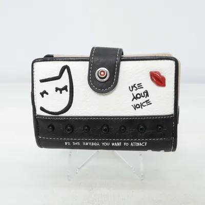 Wallet (Black, White, Beige) from Anekke