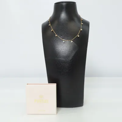 Halsband (Guldfärgad, Transparent) från Purelei Okänd metall