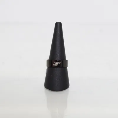 Ring (Zwart, Zilver) Roestvrij staal