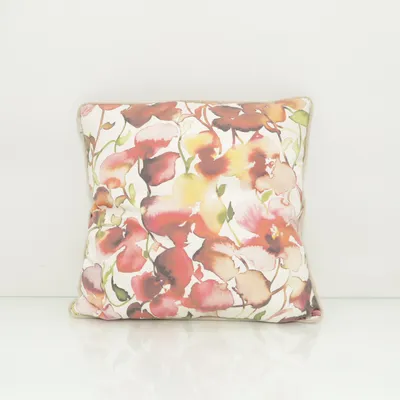 Prydnadskudde (Flerfärgad) från Linum