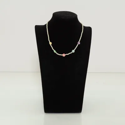 Ketting (Goud, Wit, Meerkleurig) Onbekend materiaal
