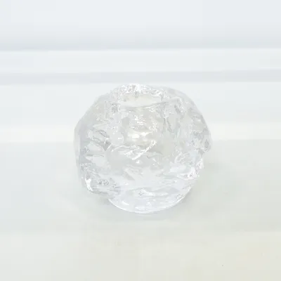 Candle holder (Transparent) from Kosta Boda