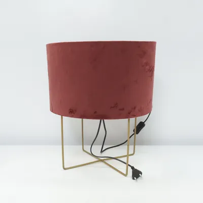 Tafellamp (Rood, Goud)