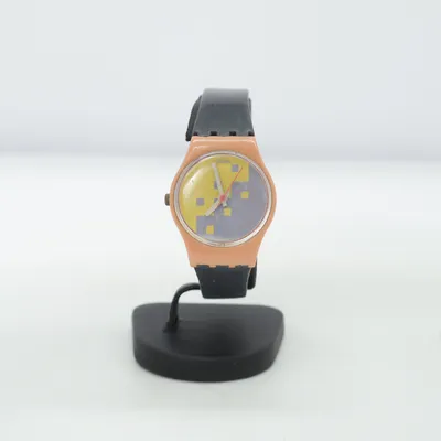 Wristwatch (Black, Yellow, Multicolored) from Swatch