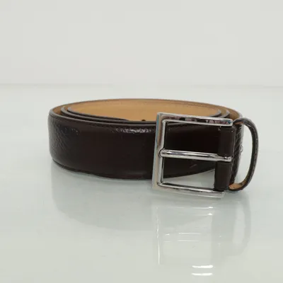 Riem (Bruin, Zilver) van Crockett & Jones Leer