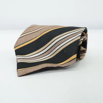 Tie (Brown, Black, Yellow, White) from Commodore