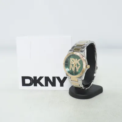 Montre (Argent, Or, Vert) de DKNY