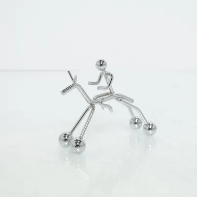 Figurin (Silverfärgad)