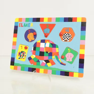 Activity toy (Blue, Multicolored) from Elmer