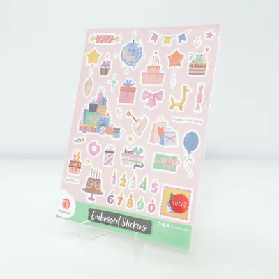 Aufkleber (Embossed Stickers) von DécoTime