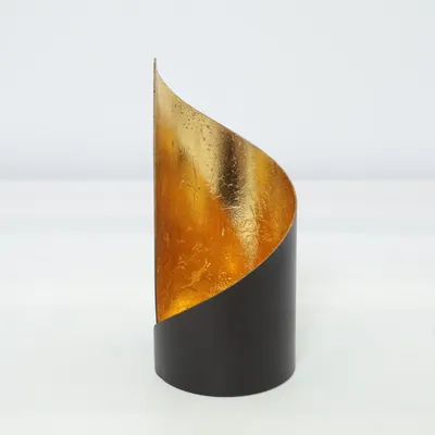 Bougeoir  (Noir, Or)