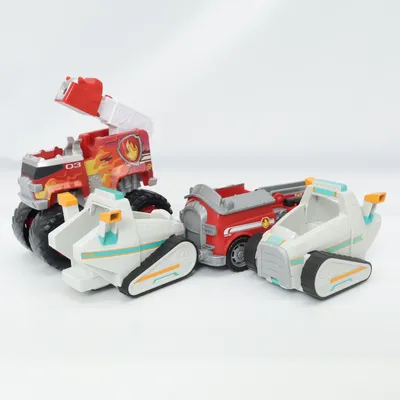 Voiture jouet (Rouge, Blanc, Gris) de Paw Patrol