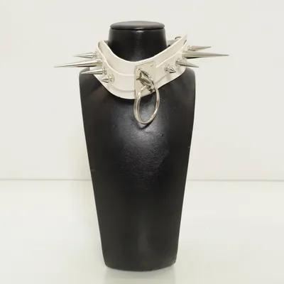 Choker (Vit) från WIDOW Rostfritt stål