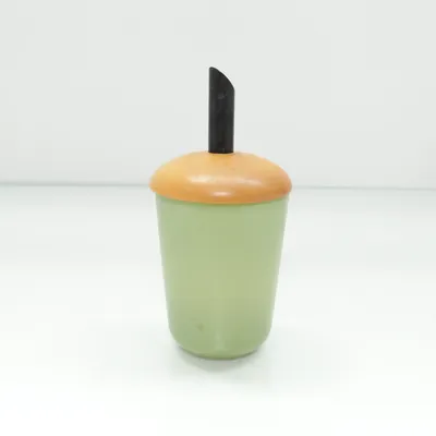 Drinking glass (Green, Brown, Black) from Hoganas Keramik